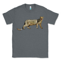 Charcoal Heather Jaguarundi Classic Tee - LillyAllenDesigns
