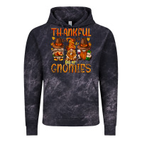 Cloud Black thankful for my gnomies Vintage Hoodie - NancyCooperArtShop