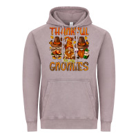 Vintage Zinc thankful for my gnomies Vintage Hoodie - NancyCooperArtShop
