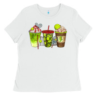 Tennis Coffee Cups Bbs Ladies Tee | Teevron