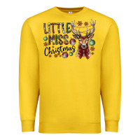 Lemon little miss christmas Premium Sweatshirt - CowhideDigitalArt