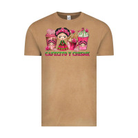 Vintage Camel cafecito y chisme with coffee cups Vintage Tee - texasbilliewilder