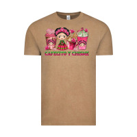 Vintage Coffee cafecito y chisme with coffee cups Vintage Tee - texasbilliewilder