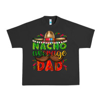 Pigment Black Nacho Average Dad with Mustache Urban Heavy Tee - texasbilliewilder