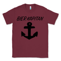 Burgundy Bier Kapitan Classic Tee - Bettercallsaul