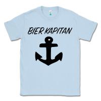 Dusty Blue Bier Kapitan Classic Tee - Bettercallsaul