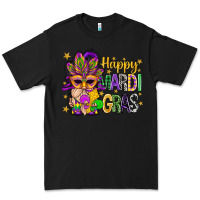 Black Happy Mardi Gras With Gnome Premium Tee - BundleAndBundleShop