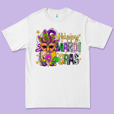 Happy Mardi Gras With Gnome Premium Tee Designed By Bundleandbundleshop