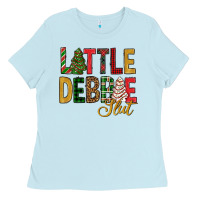 Baby Blue little debbie slut bbs Ladies Tee - BundleAndBundleShop