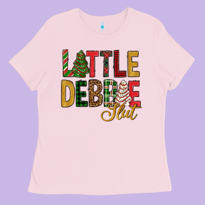 Little Debbie Slut Bbs Ladies Tee Designed By Bundleandbundleshop