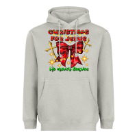 Moon Dust festive christmas message with crosses Heavyweight Hoodie - CowhideDigitalArt