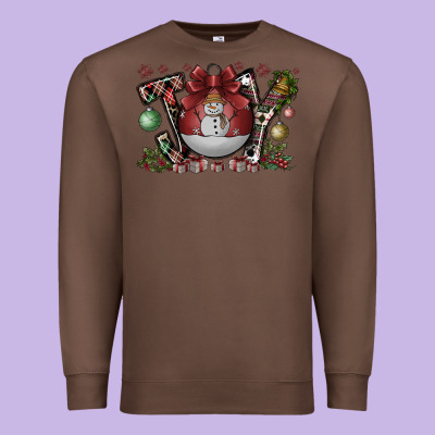 Joy Premium Sweatshirt Designed By Cowhidedigitalart