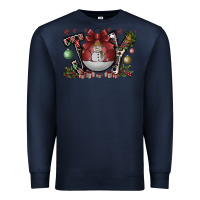 Navy joy Premium Sweatshirt - CowhideDigitalArt