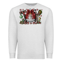 Oatmeal Heather joy Premium Sweatshirt - CowhideDigitalArt