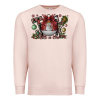 Pale Pink joy Premium Sweatshirt - CowhideDigitalArt