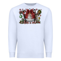 White joy Premium Sweatshirt - CowhideDigitalArt