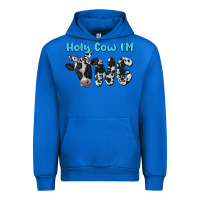Cobalt holy cow i'm one Urban Hoodie - BarkalooDesign