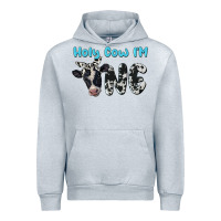 Heather Grey holy cow i'm one Urban Hoodie - BarkalooDesign