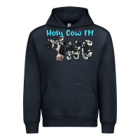 Navy holy cow i'm one Urban Hoodie - BarkalooDesign