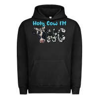 Pigment Black holy cow i'm one Urban Hoodie - BarkalooDesign