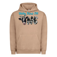 Pigment Burro holy cow i'm one Urban Hoodie - BarkalooDesign
