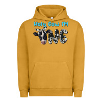Pigment Peanut Butter holy cow i'm one Urban Hoodie - BarkalooDesign