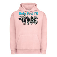 Pigment Salmon holy cow i'm one Urban Hoodie - BarkalooDesign