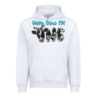White holy cow i'm one Urban Hoodie - BarkalooDesign