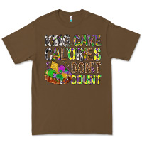 Cacao King Cake Calories Don't Count Mardi Gras Premium Tee - BundleAndBundleShop