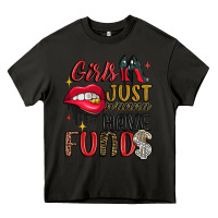 Asphalt girls just wanna have funds Heavy Core Tee - JahusDesignShop
