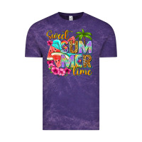 Cloud Purple sweet summer time Vintage Tee - NancyCooperArtShop