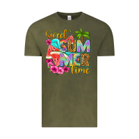 Vintage Olive sweet summer time Vintage Tee - NancyCooperArtShop