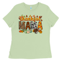 Matcha thankful mama bbs Ladies Tee - BundleAndBundleShop