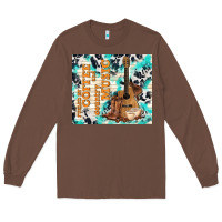 Chestnut fueled by coffee and country music Long Sleeve Tee - TumblerDesignByShophia