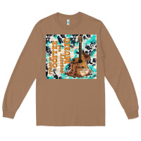 Toasted Coconut fueled by coffee and country music Long Sleeve Tee - TumblerDesignByShophia