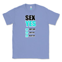Colony Blue SEX YES HOT SEX SAFE SEX GREAT SEX Classic Tee - Bettercallsaul