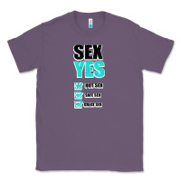 Lavender SEX YES HOT SEX SAFE SEX GREAT SEX Classic Tee - Bettercallsaul