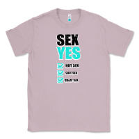 Lilac SEX YES HOT SEX SAFE SEX GREAT SEX Classic Tee - Bettercallsaul