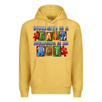 Antique Gold diversity is a fact indesion is an act Premium Hoodie - FaDigitalArtStudio
