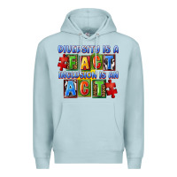 Blue Mist diversity is a fact indesion is an act Premium Hoodie - FaDigitalArtStudio