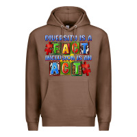 Chestnut diversity is a fact indesion is an act Premium Hoodie - FaDigitalArtStudio
