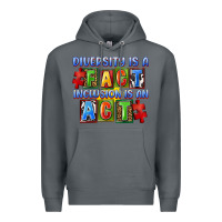 Rock diversity is a fact indesion is an act Premium Hoodie - FaDigitalArtStudio