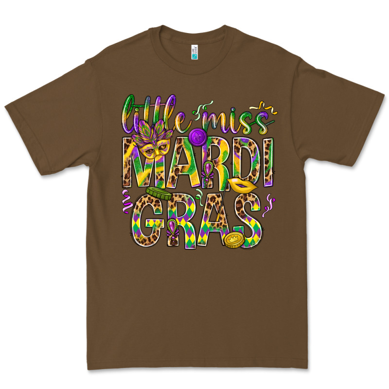 Little Miss Mardi Gras Premium Tee by BundleAndBundleShop | Teevron