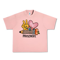 Salmon peace love preschool Urban Heavy Tee - JahusDesignShop
