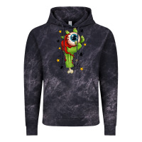Cloud Black Zombie Hand with Eyeball Vintage Hoodie - texasbilliewilder