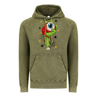 Vintage Olive Zombie Hand with Eyeball Vintage Hoodie - texasbilliewilder