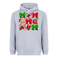 Heather Grey Christmas teacher Heavyweight Hoodie - CowhideDigitalArt