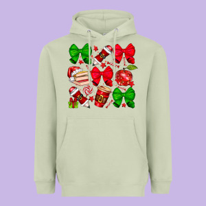 Christmas Teacher Heavyweight Hoodie Designed By Cowhidedigitalart