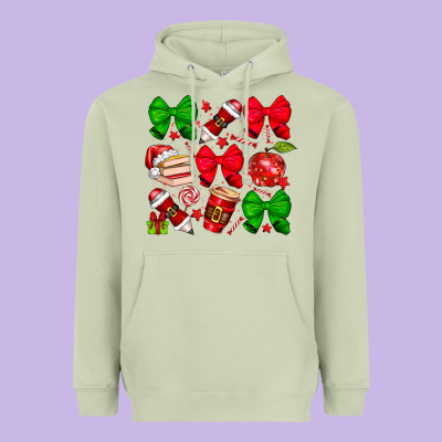 Christmas Teacher Heavyweight Hoodie Designed By Cowhidedigitalart