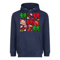 Navy Christmas teacher Heavyweight Hoodie - CowhideDigitalArt